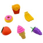 3D Food Fancy Colorful Erasers – Cute Novelty Eraser Set for Kids (1 Set) - Full Detail by Nari Haat, Indian ethnic...