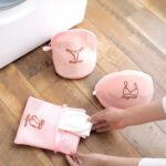 Zippered Mesh Laundry Wash Bags for Delicates & Lingerie (5 Pc Set) - Front View by Nari Haat, Indian ethnic wear, wo...