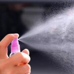 Perfume Make-Up Water Portable Spray Bottle,  Travel Perfume filler (1 Pc) - Front View by Nari Haat, Indian ethnic w...