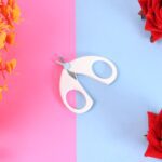 Baby Safety Nail Cutter Scissors for Safe Nail Clipping (1 Pc) - Back View by Nari Haat, Indian ethnic wear, women cl...
