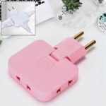 Wireless 3 in 1 Foldable Wall Plug Adapter / Socket / Converter (1 Pc) - Full Detail by Nari Haat, Indian ethnic wear...