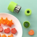 Stainless Steel Cookie Cutter Shapes Set, Baking Cooking Food Decoration (12 Pcs Set) - Back View by Nari Haat, India...