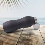 Stainless Steel Water Bottle (1000ML / Mix Colour / 1 Pc / Crocodile) - Neckline Detail by Nari Haat, Indian ethnic w...