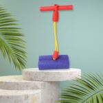 Kids Fitness Jumper Bouncy Toy – Fun Outdoor Play Gift (1 Pc) - Back View by Nari Haat, Indian ethnic wear, women c...