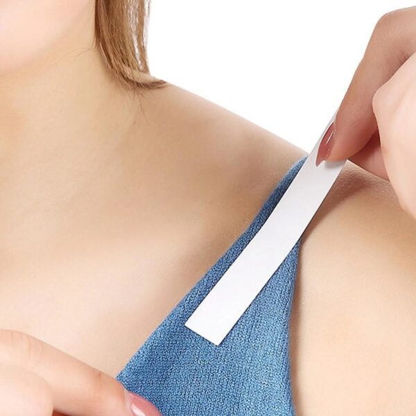 Waterproof Anti-Skid Transparent Medical Tape for Lingerie (10 Pcs Set) - Front View by Nari Haat, Indian ethnic wear...