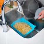 Flexi fold Storage Basket Box with Holes Ventilated Design (23×20 Cm / 1 Pc) - Sleeve Design by Nari Haat, Indian et...