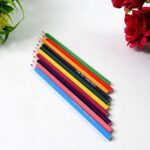 Art Drawing  Wooden Pencils Color (12 Pcs Set) - Closeup Embroidery by Nari Haat, Indian ethnic wear, women clothing,...
