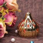 Multicolor Modak Shaped Color Changing LED Light (1 Pc) - Front View by Nari Haat, Indian ethnic wear, women clothing...