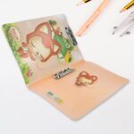 2 In 1 Plastic Clipboard Writing Pad, Exam Board & Clip File for Kids / Students, Exam Pad, Plastic Clip Boards & Cli...