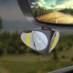 2 in 1 Car Blind Spot Mirror 360 Rotation Adjustable HD Glass (1 Pc) - Back View by Nari Haat, Indian ethnic wear, wo...