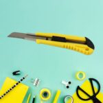 Heavy Duty, Working Cutter Knife (1 Pc) - Front View by Nari Haat, Indian ethnic wear, women clothing, designer suit