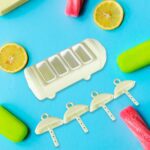 Cartoon Ice Candy Mold – 4-Cup Multicolor Set (1 Pc) - Sleeve Design by Nari Haat, Indian ethnic wear, women clothi...