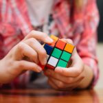 3x3x3 Cube Solving Kit - Includes Cuberubix cube (1 Pc ) - Closeup Embroidery by Nari Haat, Indian ethnic wear, women...