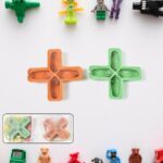 Magic Toys Magic Cross Magic Tricks Puzzle (1 Pc / Mix Color & Design) - Front View by Nari Haat, Indian ethnic wear,...