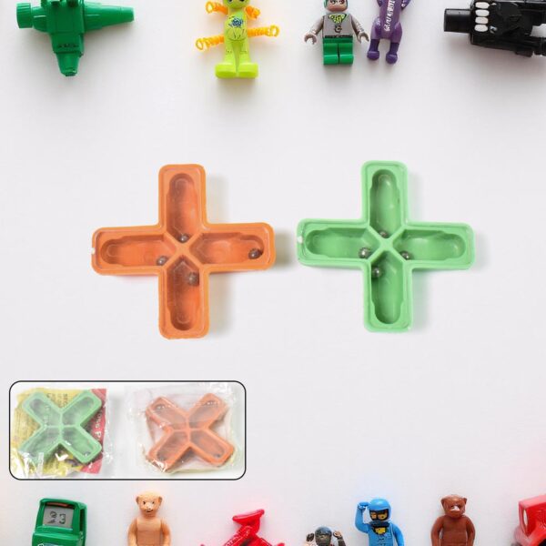 Magic Toys Magic Cross Magic Tricks Puzzle (1 Pc / Mix Color & Design) - Front View by Nari Haat, Indian ethnic wear,...