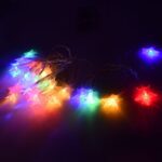 28 LED / Star 3.9 Meter Star Shape Led Light Battery Operated with Flashing Modes for Home Decoration, Kids Room, Wat...