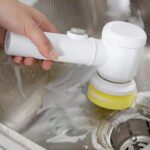 Multifunctional Cleaning Brush, Portable Electric Cleaning Brush (1 Pc) - Front View by Nari Haat, Indian ethnic wear...