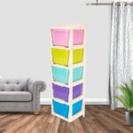 5 Layer Multi-Purpose Modular Drawer Storage System - Fabric Detail by Nari Haat, Indian ethnic wear, women clothing,...