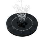 Fast Fountain by Pocket Hose - Solar-Powered - Instantly Adds a Water Feature Virtually Anywhere - 5 Spray Modes - No...