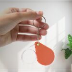 Folding Magnifier, Portable Mini Magnifier Keychain (1 Pc) - Closeup Embroidery by Nari Haat, Indian ethnic wear, wom...