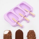 Silicone Sicle Molds – DIY Ice Pops with Lids & 50 Sticks - Back View by Nari Haat, Indian ethnic wear, women cloth...