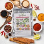 20 Varieties of Vegetable & Flower Seeds Combo (1 Pkt. / 20 Varieties) - Back View by Nari Haat, Indian ethnic wear, ...