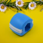 CN Blue Mouth Exerciser – Fast Jaw Sculpting Tool - Closeup Embroidery by Nari Haat, Indian ethnic wear, women clot...