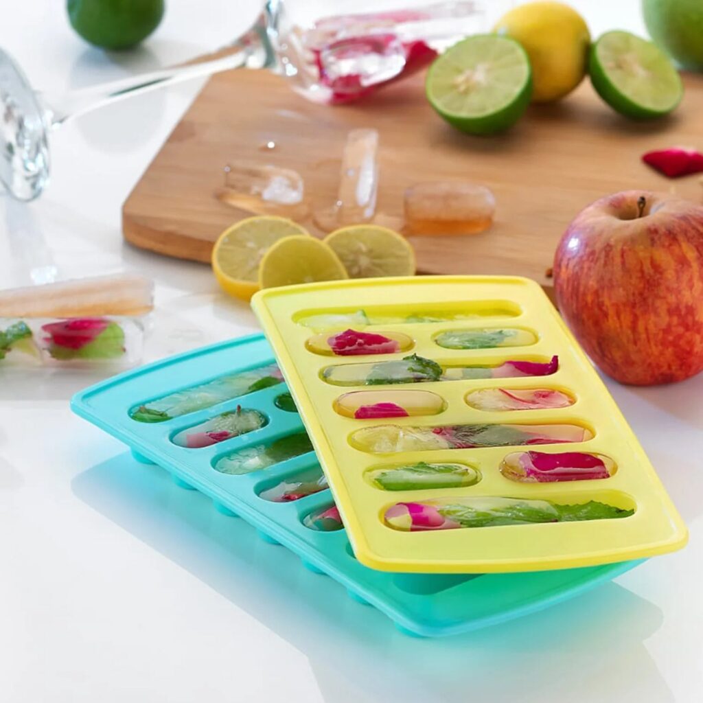 Fancy silicone ice tray for home use