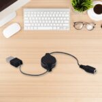 5 in 1 Universal Multi USB Charger Cable Connection kit for a Mobile Phone - Neckline Detail by Nari Haat, Indian eth...