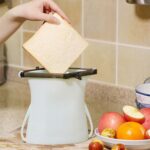 Reusable Silicone Food Storage Bag Leakproof Flat Bottom Freezer 1 Pc - Fabric Detail by Nari Haat, Indian ethnic wea...