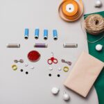 Portable Travel Sewing Kits Box, Sewing Tool Box - Sleeve Design by Nari Haat, Indian ethnic wear, women clothing, de...