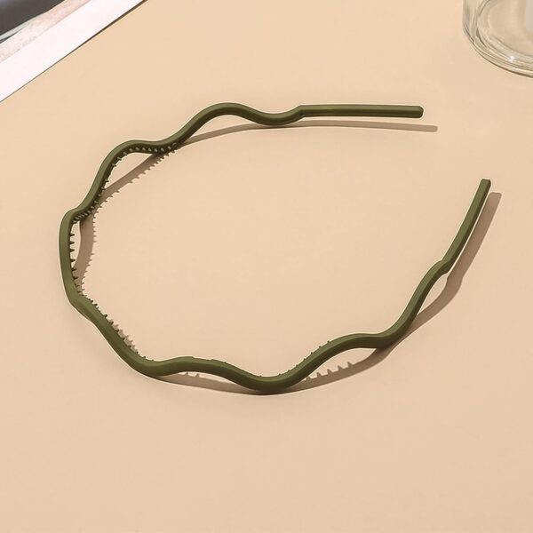 Plastic Simple Headbands Comb Headbands Hairbands (1 Pc) - Front View by Nari Haat, Indian ethnic wear, women clothin...