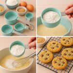 Stainless Steel and Plastics Measuring Cups (5 Pcs Set) - Front View by Nari Haat, Indian ethnic wear, women clothing...