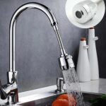 360° Rotating Faucet Sprayer – Water-Saving Aerator for Kitchen & Bathroom (6 Inch) - Back View by Nari Haat, Indi...