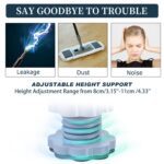 Washing machine support, anti vibration washing machine support adjustable washer anti vibrasion pads, washer & dryer...