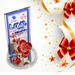 Lovely Rose Showpiece – Romantic Gift Set for All Occasions (1 Pc) - Front View by Nari Haat, Indian ethnic wear, w...