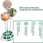 Garden Wire, Sturdy Plant Ties for Support, Garden Ties with Cutter (50 Mtr) - Back View by Nari Haat, Indian ethnic ...