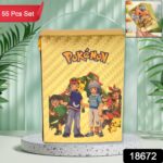 Pocket Monster Golden Trading Playing Cards (55 Pcs Set / Mix Design) - With Dupatta by Nari Haat, Indian ethnic wear...