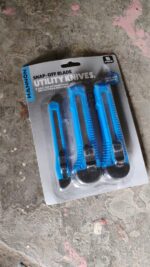 Multi-Use Iron Cutter Knife (5 Pcs Set / Mix Size) - Full Detail by Nari Haat, Indian ethnic wear, women clothing, de...