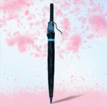 Sun Umbrella With Inside Fan & Power Bank Umbrellas For Summer (1 Pc) - Sleeve Design by Nari Haat, Indian ethnic wea...