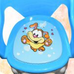 Plastic Multipurpose Strong and Durable Baby Chair with Cushion Base (1 Pc) - Sleeve Design by Nari Haat, Indian ethn...