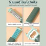 Multifunctional, Vegetable Fruit Peelers Slicer Can Opener 7 In 1 Kitchen Peeler For Veggie Fruit Potato Carrot Durab...