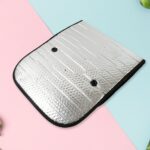 Car Windshield Sun Shade, Keeps Your Vehicle Cool Sunshade for Cars, SUV(80×35 Cm) - Sleeve Design by Nari Haat, Ind...