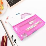 Printed Pencil Case for Kids (1 Pc): Multi-Compartment, Compass Box - Closeup Embroidery by Nari Haat, Indian ethnic ...