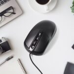 Computer / Laptop Wired Optical Mouse, M- 045 (1 Pc) - Back View by Nari Haat, Indian ethnic wear, women clothing, de...