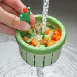 Plastic Kitchen Sink Drain Strainer (1 Pc) - Back View by Nari Haat, Indian ethnic wear, women clothing, designer suit