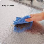 Aluminium Kitchen Wall Sheet Aluminium Without Adhesive (3 Pc / 50x90 Cm) - Back View by Nari Haat, Indian ethnic wea...