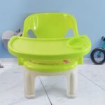 Baby Chair, with Tray Strong and Durable Plastic Chair for Kids - Back View by Nari Haat, Indian ethnic wear, women c...