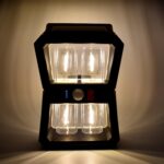 Solar Wall Lantern Light with 3 Modes & Motion Sensor (1 Pc) - Neckline Detail by Nari Haat, Indian ethnic wear, wome...