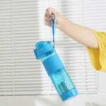 Alkaline Water Bottle with Food Grade Plastic, Stylish & Portable (Particulates Not Included) - Full Detail by Nari H...